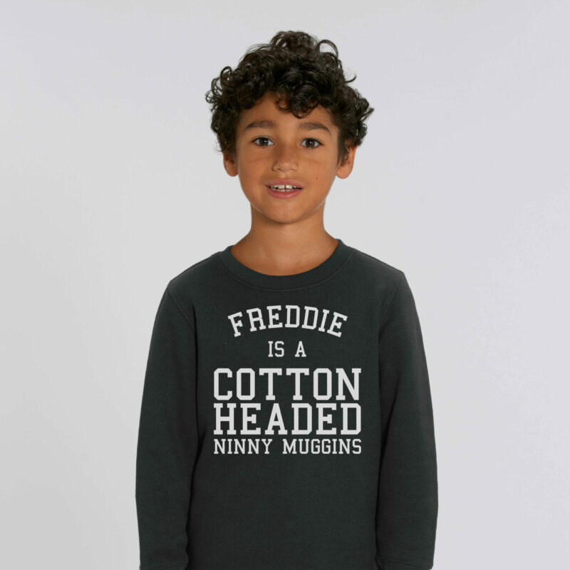 Cotton Headed Ninny Muggins Personalised Kids Christmas Jumper